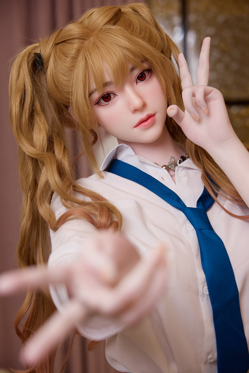 163cm/5ft4 C-cup Silicone Head Sex Doll #163 - Asuka Eva Starpery