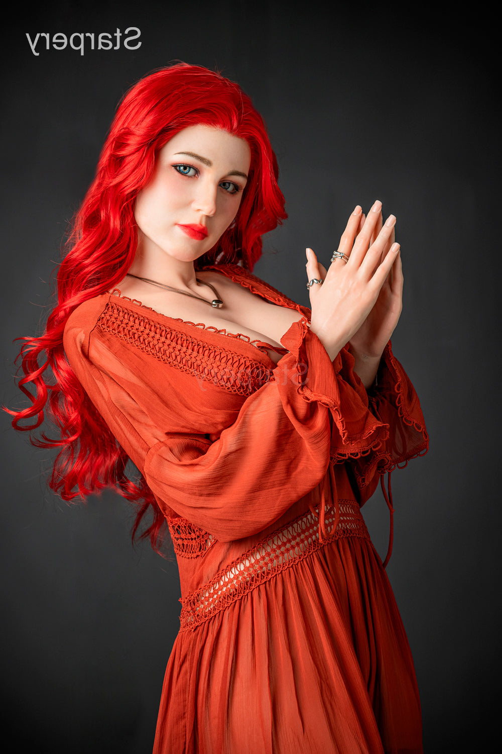 171cm/5ft7 D-cup Silicone Head Sex Doll #152 - Eva Starpery