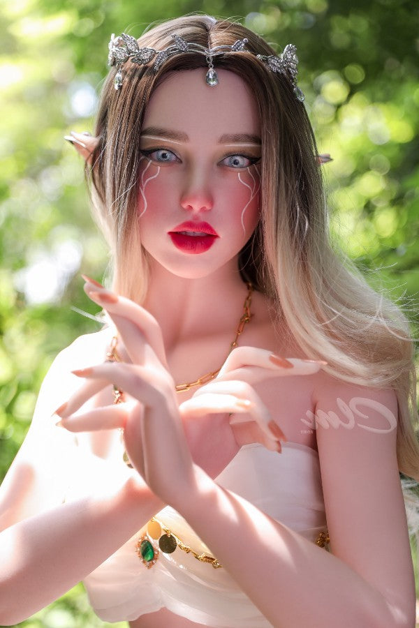 Clm Ultra 157cm 5ft2 D Cup Full Silicone Movable Jaw Elf Sex Doll Siq157 Athena - Torso Climax