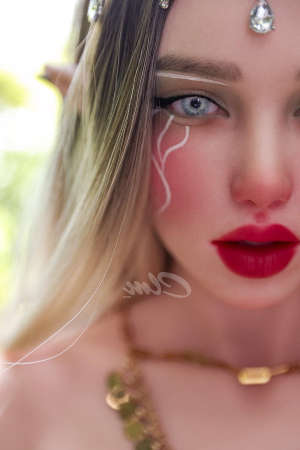 Clm Ultra 157cm 5ft2 D Cup Full Silicone Movable Jaw Elf Sex Doll Siq157 Athena - Torso Climax