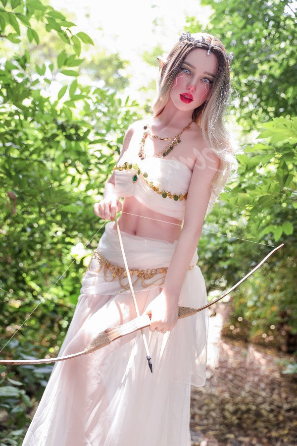 Clm Ultra 157cm 5ft2 D Cup Full Silicone Movable Jaw Elf Sex Doll Siq157 Athena - Torso Climax