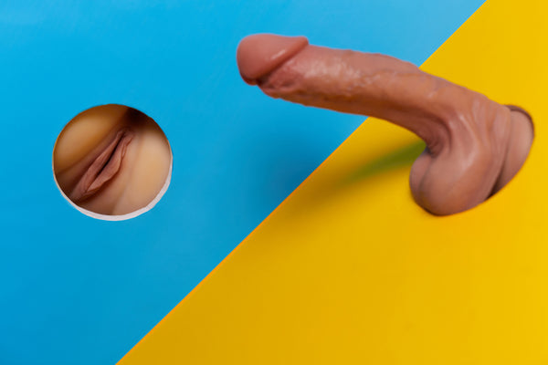 🔹CLM Classic🔹20cm/1ft1 Yellow Skin TPE Butt Torso Sex Toys - R2 Climax Doll