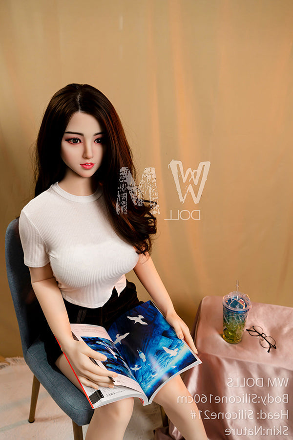 160cm/5ft3 D-cup Korean Silicone Sex Doll – #21 Angelkiss