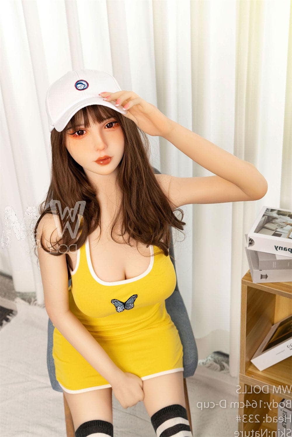 164cm/5ft5 D-cup Asian Athletic Female TPE Love Doll with #233 Head WM