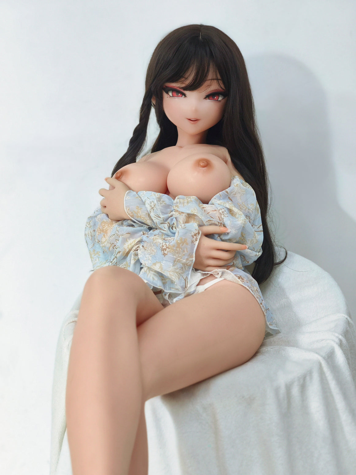 148cm/ 4ft9 Anime Hentai Silicone Sex Doll – Kira Yumiko - ElsaBabe