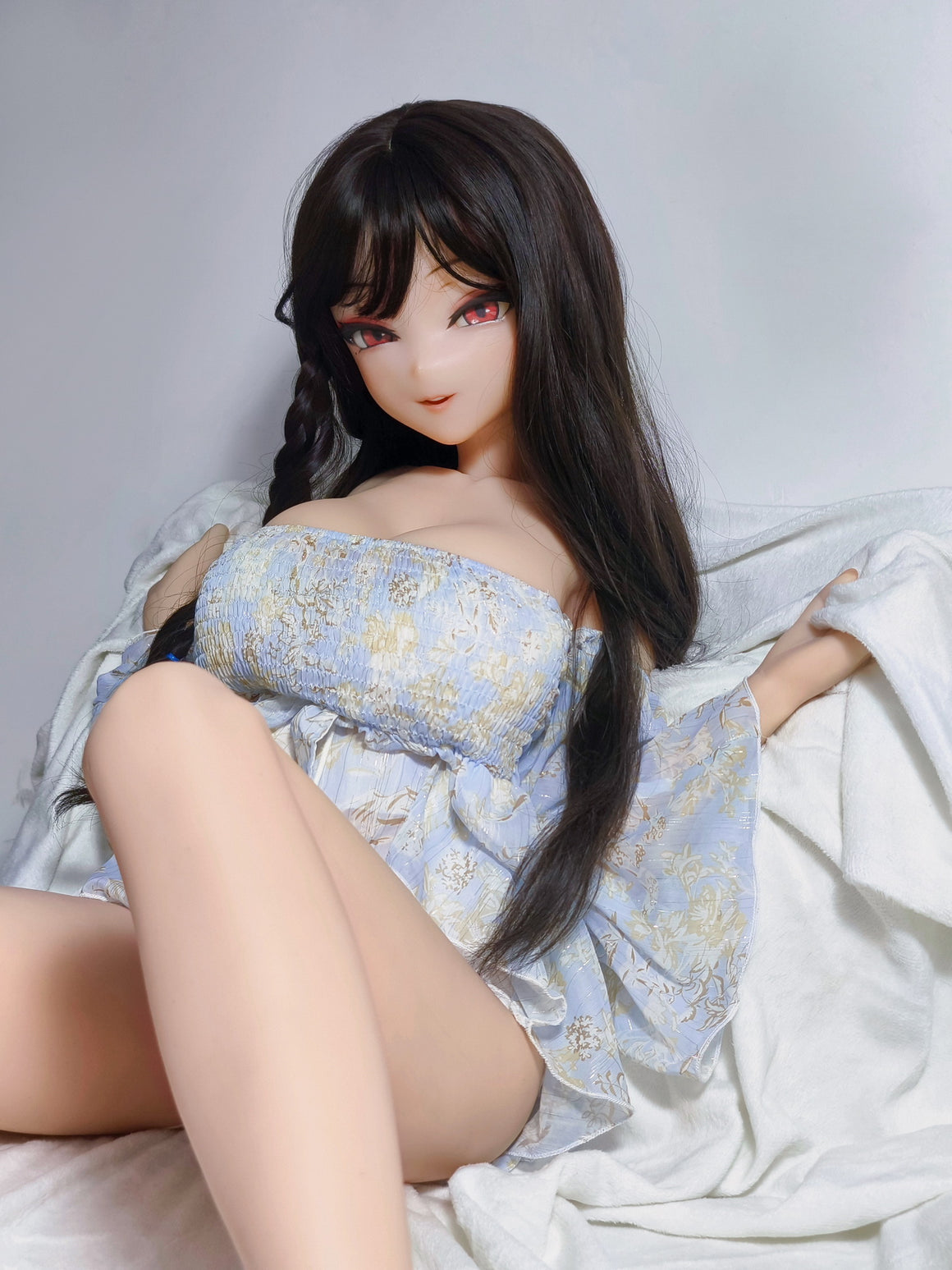 148cm/ 4ft9 Anime Hentai Silicone Sex Doll – Kira Yumiko - ElsaBabe