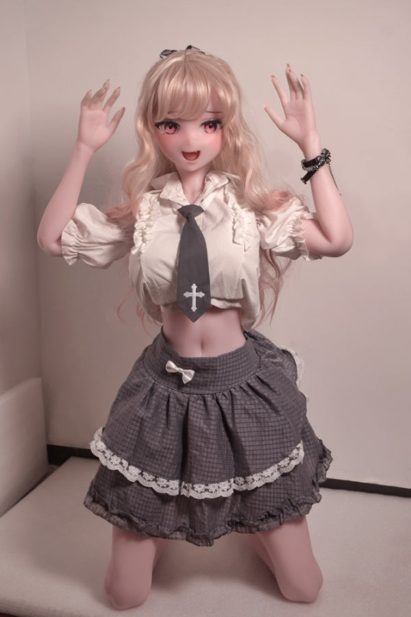 148cm/ 4ft9 Anime Hentai Silicone Sex Doll - RAD046-Aihara Kaya ElsaBabe