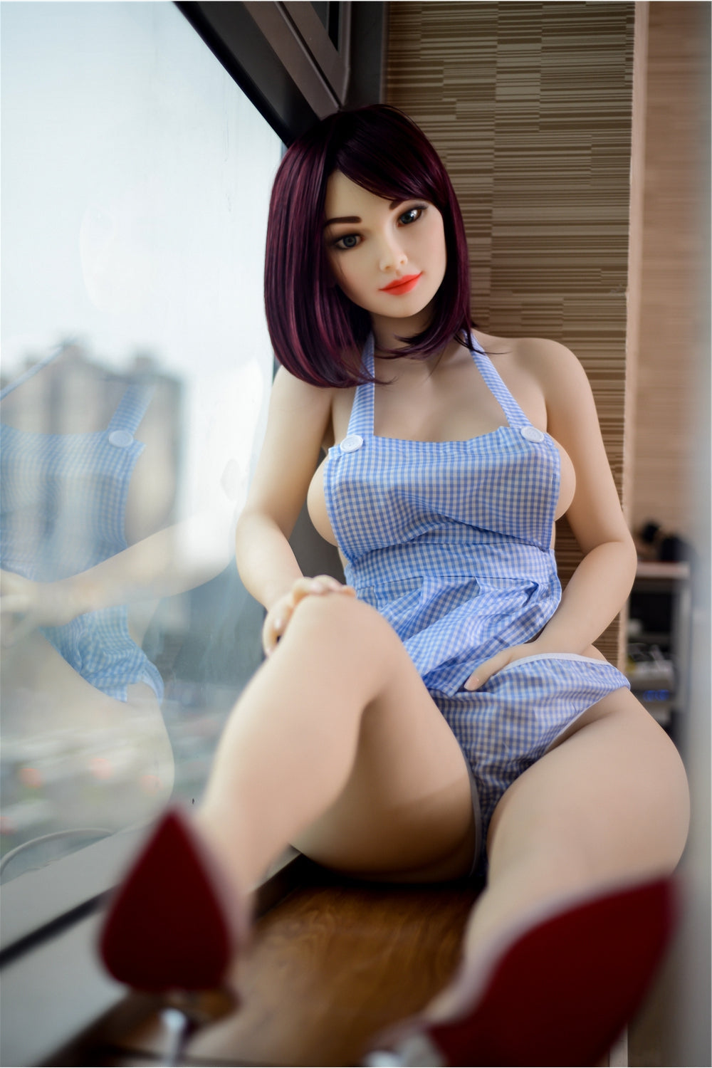 160cm/5ft3 D-Cup Big Boobs Beautiful Asian Fair TPE Sex Doll-Hellen Irontech