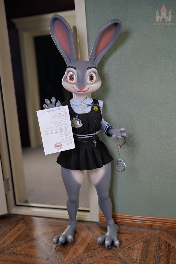 Us In Stock 168cm 5ft6 A Cup Seamless Neck Full Silicone Sex Doll Rabitty Ros - Torso Dolls Castle