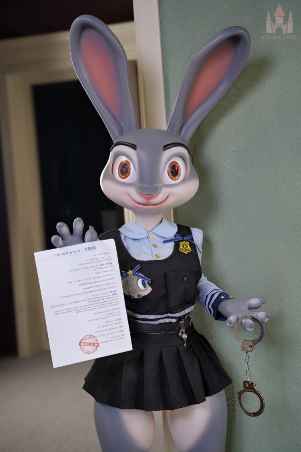 168cm/5ft6 A-CUP Seamless Neck Full Silicone Sex Doll - Rabitty ROS Dolls Castle