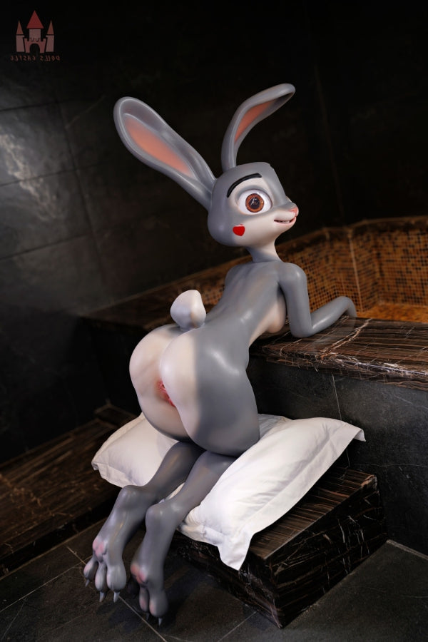 Us In Stock 168cm 5ft6 A Cup Seamless Neck Full Silicone Sex Doll Rabitty Ros - Torso Dolls Castle