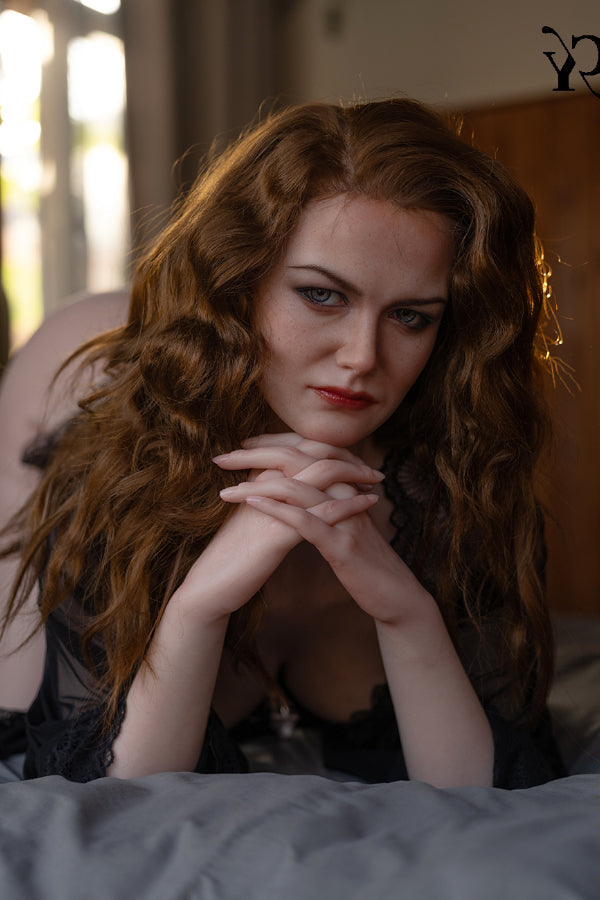 176cm/5ft9 E-Cup Full Silicone Doll with ROS Head - Rebecca TOP-CYDOLL