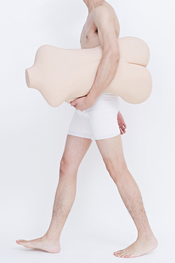 🔹CLM Classic🔹 Round Thigh Yellow Skin TPE Torso Love Doll - F-cup Climax