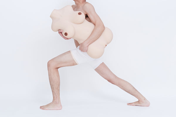 🔹CLM Classic🔹 Round Thigh Yellow Skin TPE Torso Love Doll - F-cup Climax