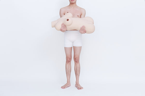 🔹CLM Classic🔹 Round Thigh Yellow Skin TPE Torso Love Doll - F-cup Climax