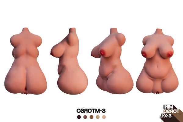 🔹CLM Classic🔹36.5cm/1ft2 S Mini TPE Torso Sex Toys - Climax Doll