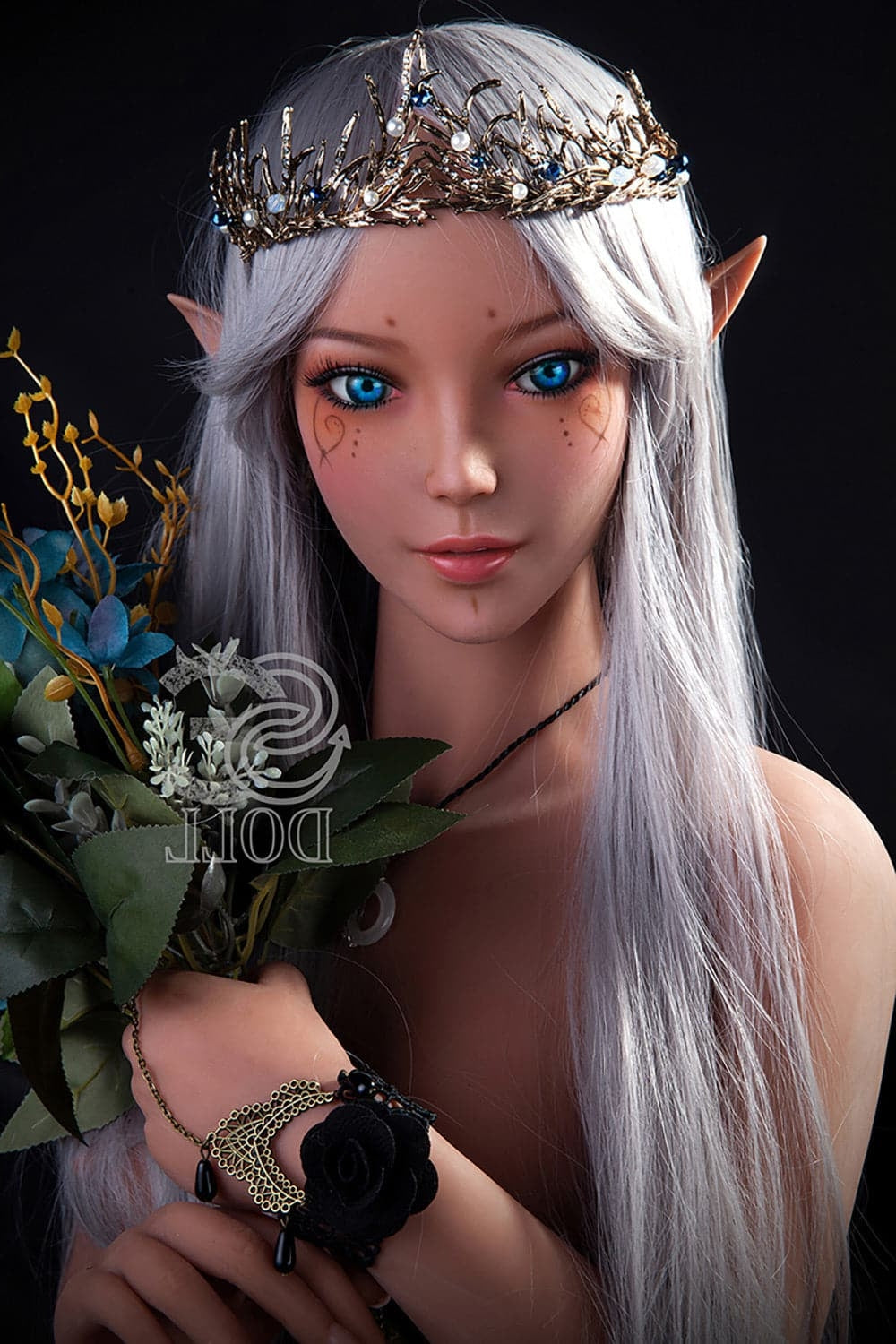 US In Stock-150cm/4ft Alien 11 D-Cup Anime Elf Princess Sex Doll TPE SE