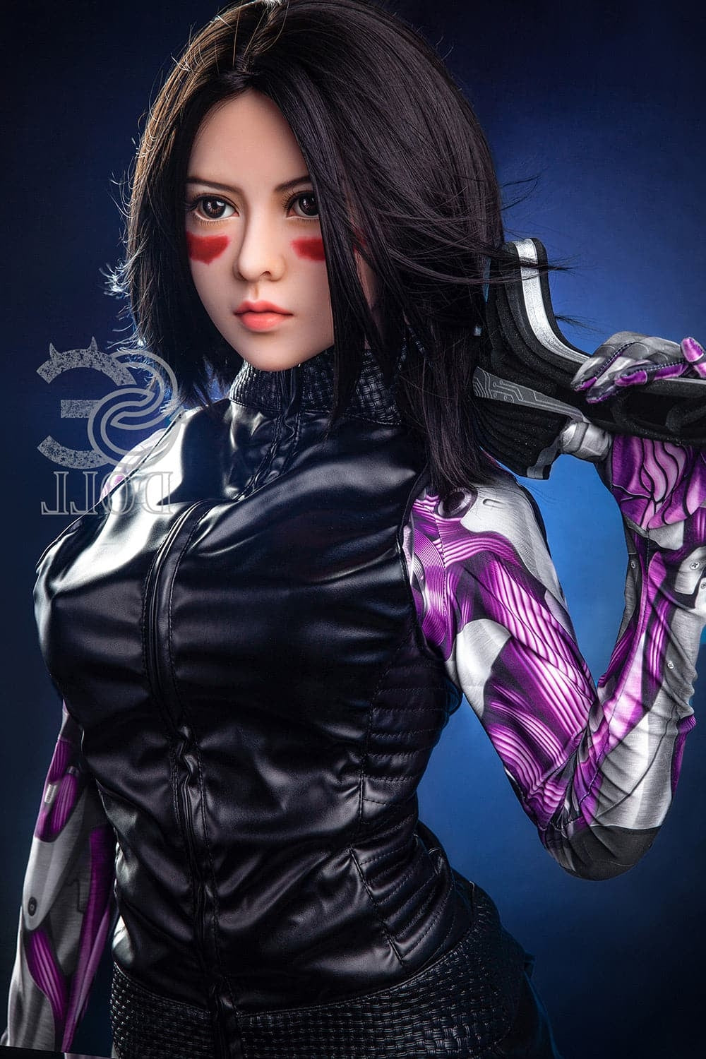 EU In Stock-151cm/4 ft 11 E-Cup Battle Angel Alita Anime Sex Doll - #0 Torso TPE Head & TPE Body
