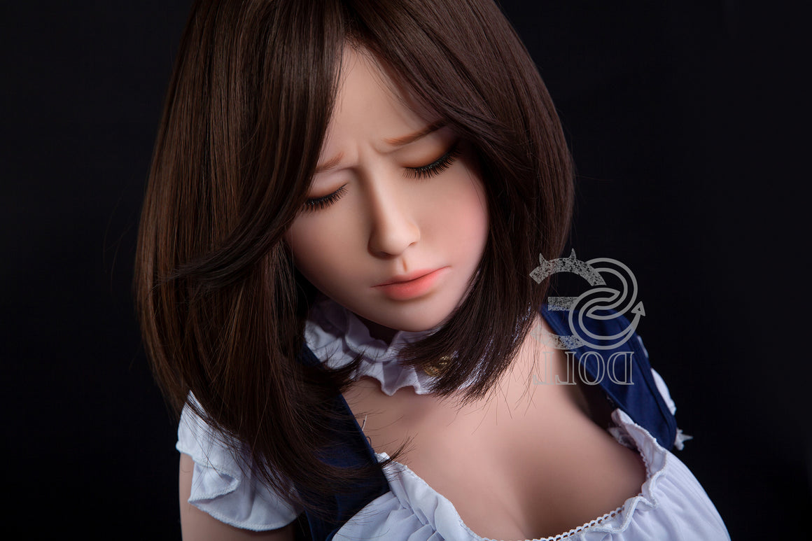 151cm/4ft11 E-cup Realistic Cute Asian Sex Doll Head #073 - Lilith.A SE