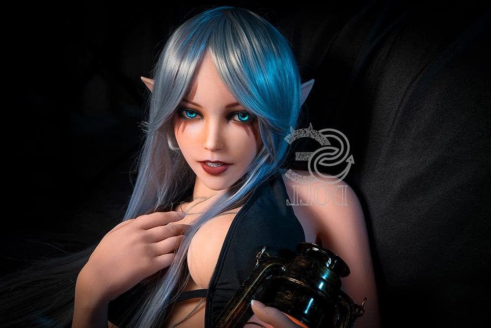 US In Stock-150cm/4 ft 11 in E-Cup Fairy Elf Anime Fantasy Sex Doll - Torso TPE