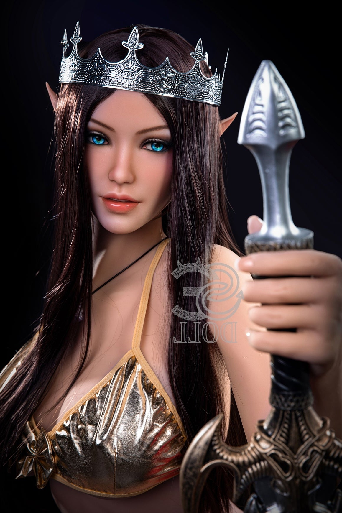 US In Stock - 168cm/5ft6 F-cup Elf Sex Doll SED105 Head #021 - Luis TPE