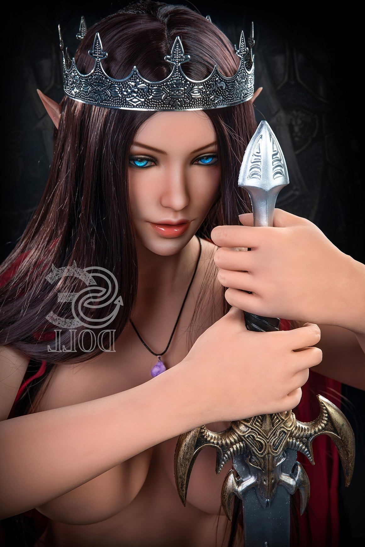 US In Stock - 168cm/5ft6 F-cup Elf Sex Doll SED105 Head #021 - Luis TPE