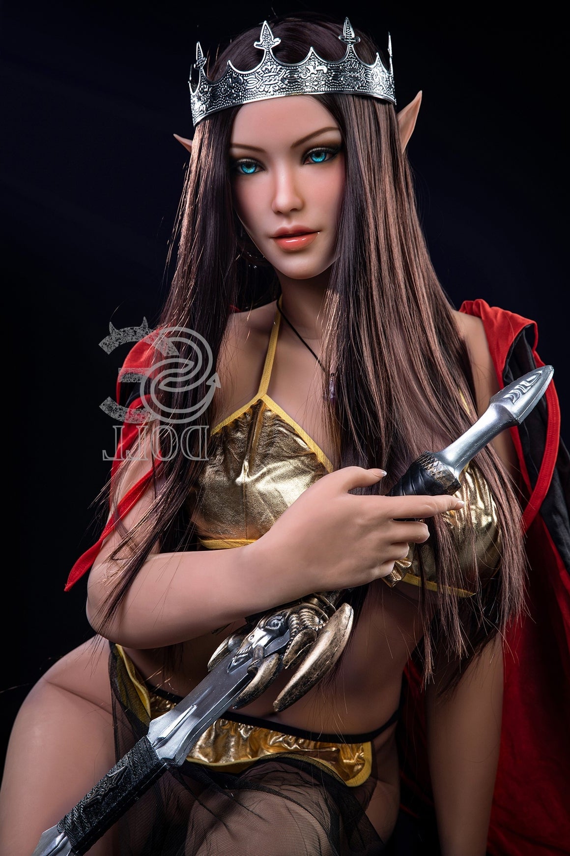 US In Stock - 168cm/5ft6 F-cup Elf Sex Doll SED105 Head #021 - Luis TPE