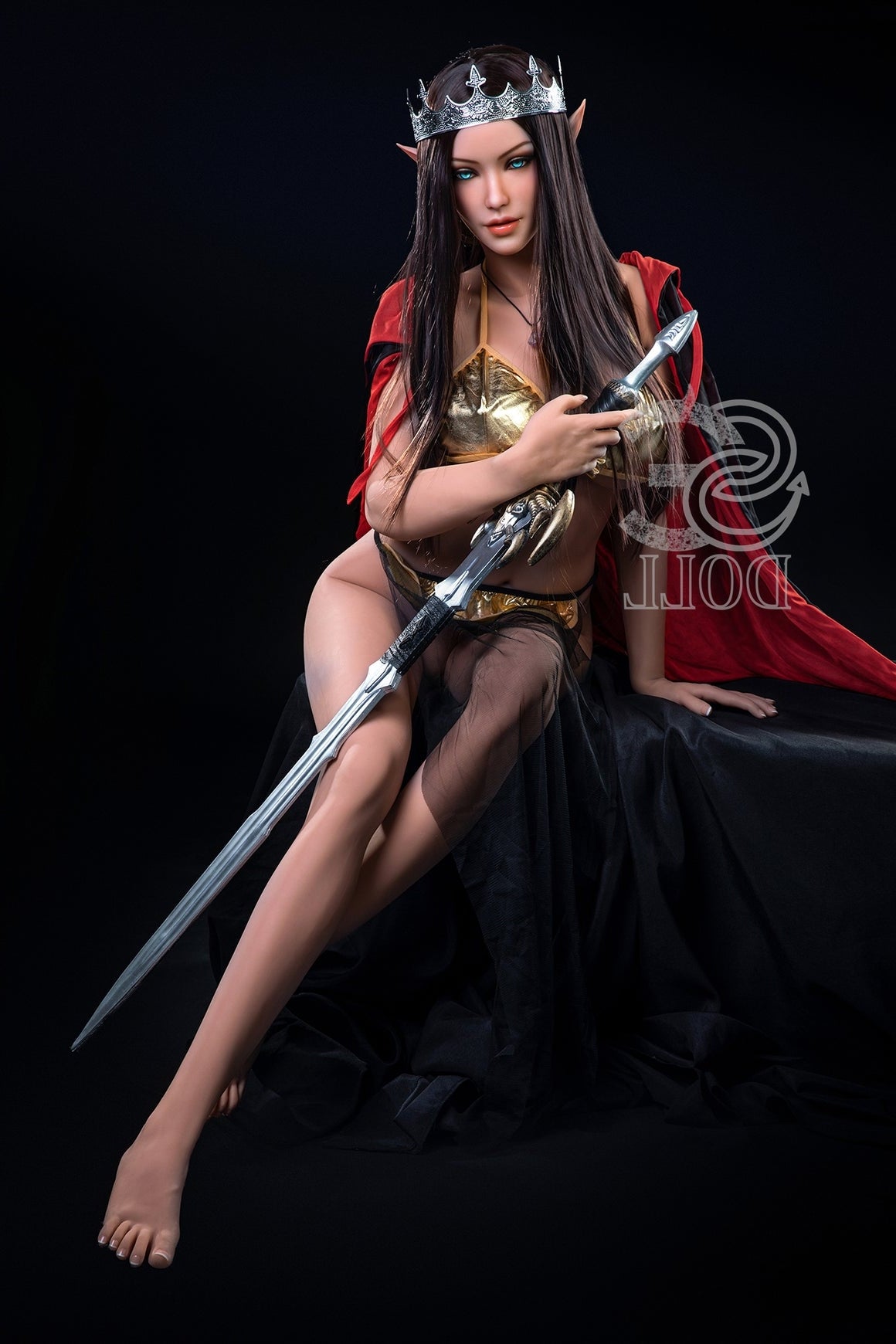 US In Stock - 168cm/5ft6 F-cup Elf Sex Doll SED105 Head #021 - Luis TPE