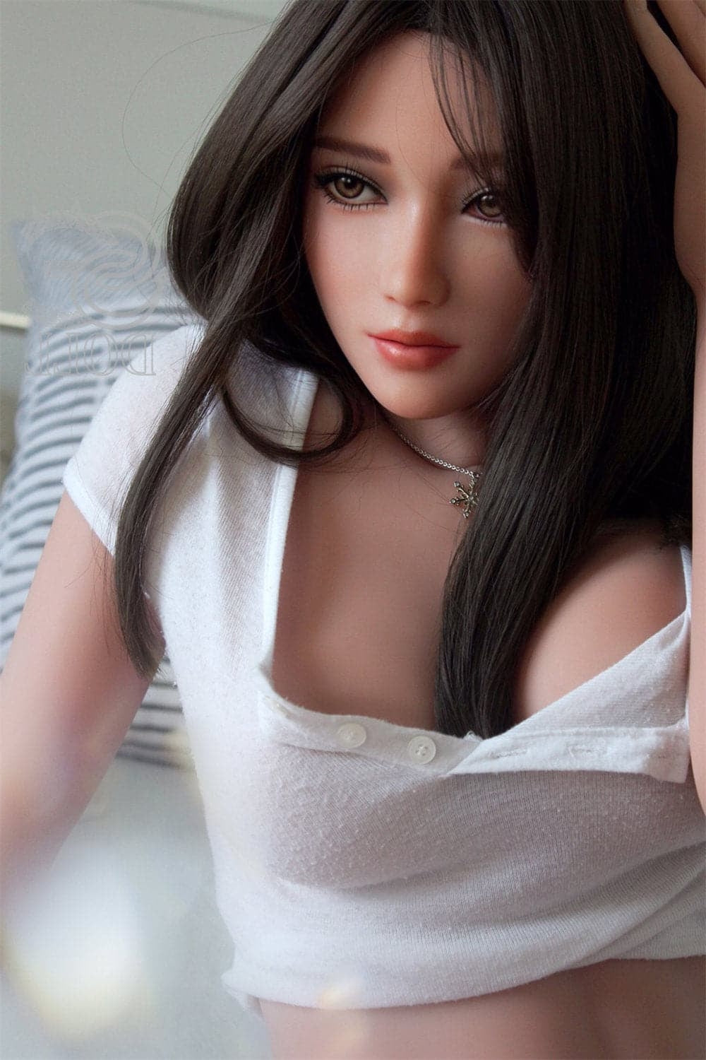 163cm/5ft4 E-cup Asian Big Breast Female TPE Sex Doll - Head #068 Anni Torso