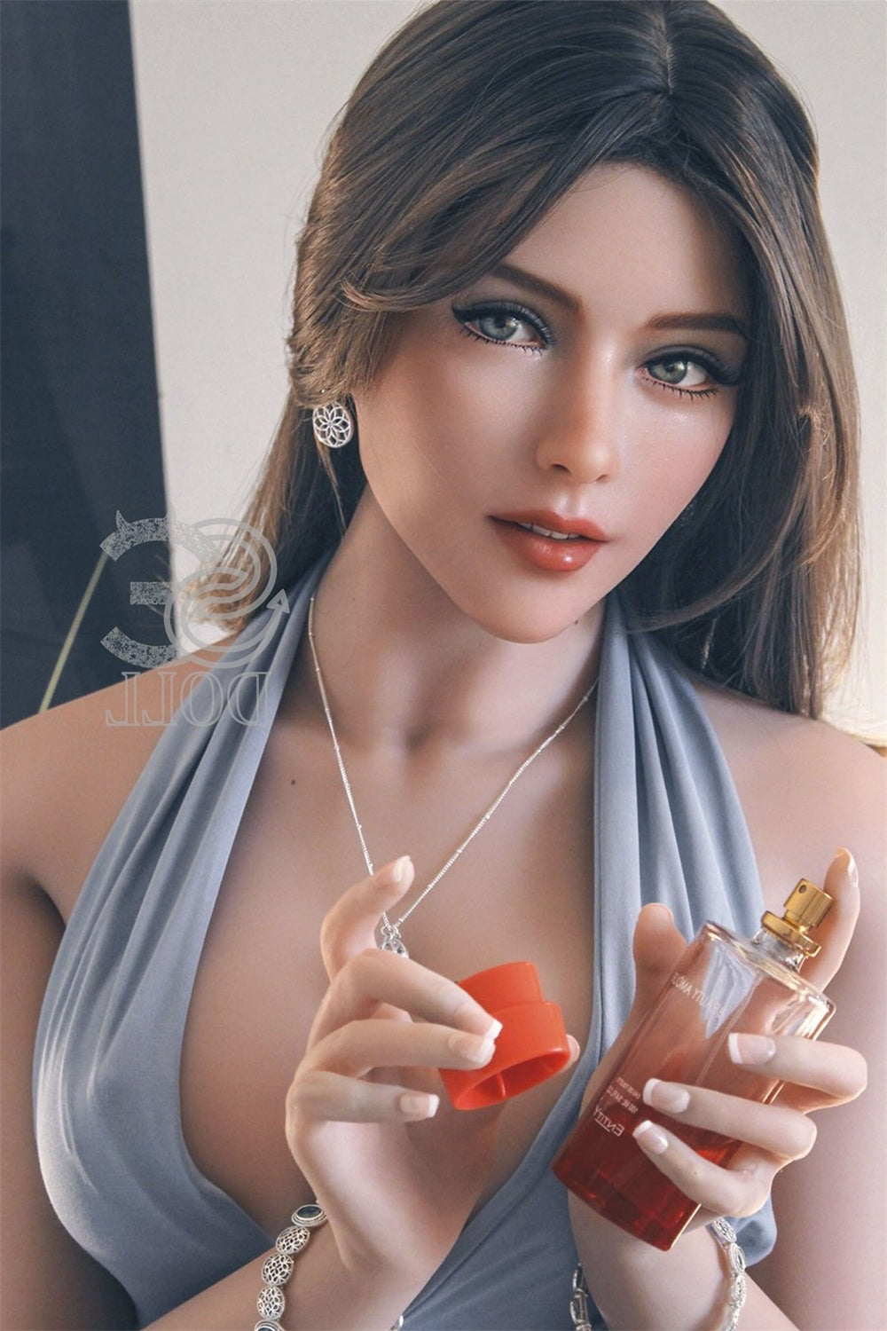 US In Stock - 163cm/5ft4 E-cup Blonde Sex Doll SED218 Head #068 - Anni Torso TPE