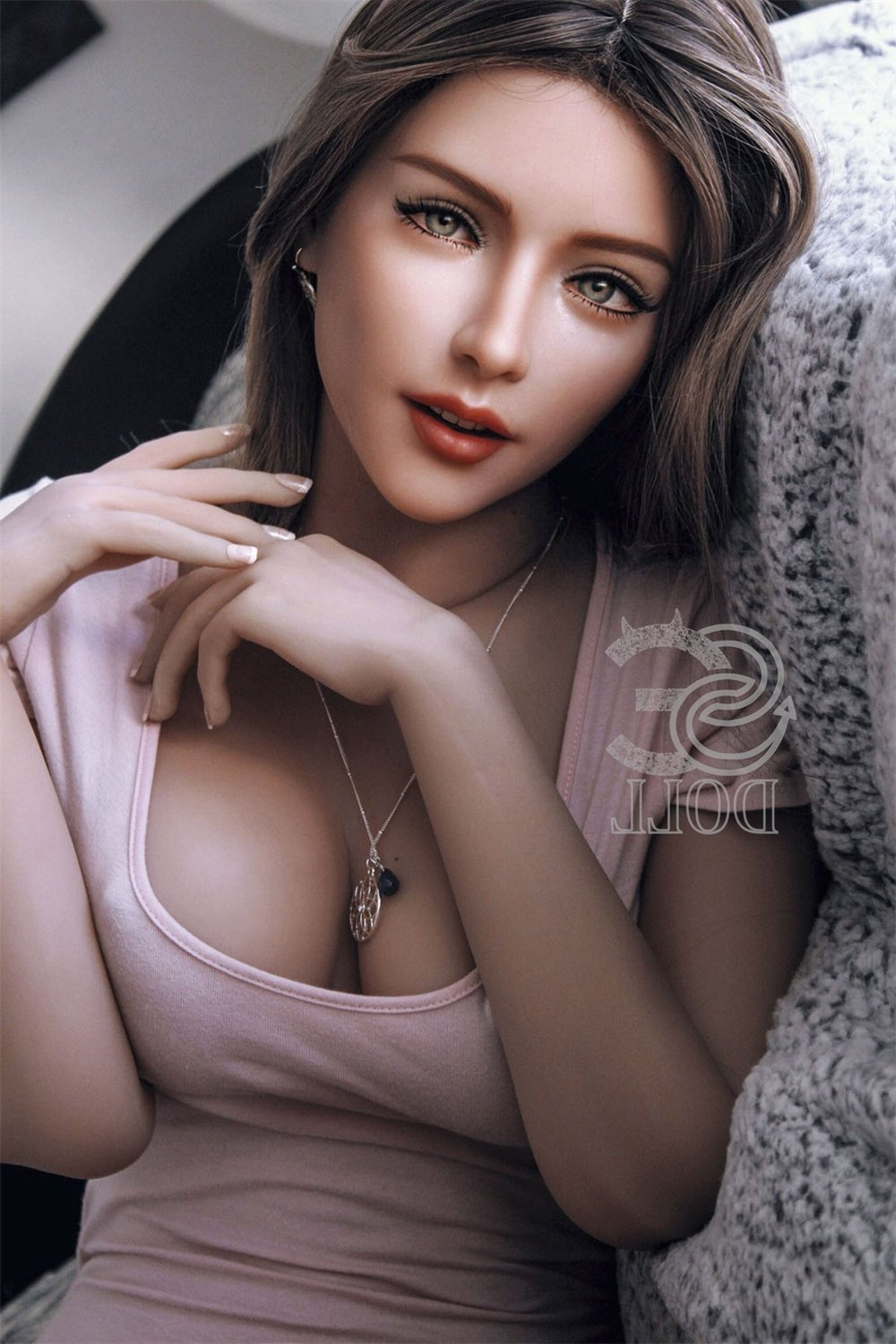 163cm/5ft4 E-cup Big Tits Adult TPE Female Sex Doll - Head #068 Annika Torso