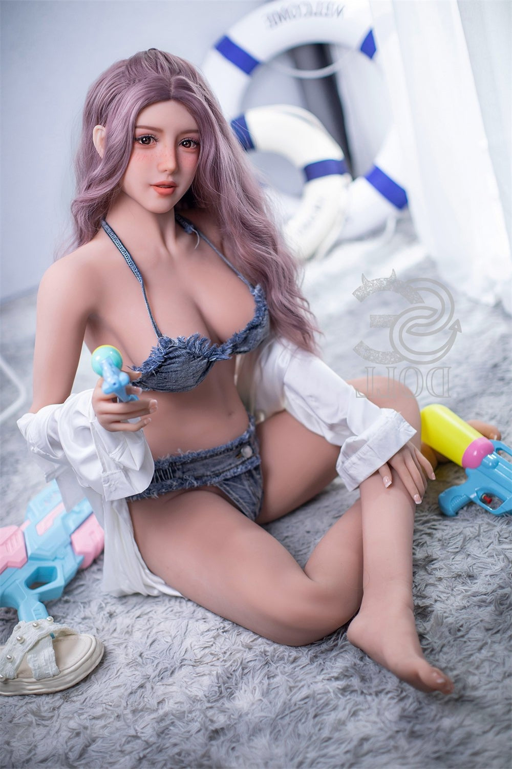 163cm/5ft4 E-cup Big Breast Adult TPE Female Sex Doll - Head #080 Yasm Torso