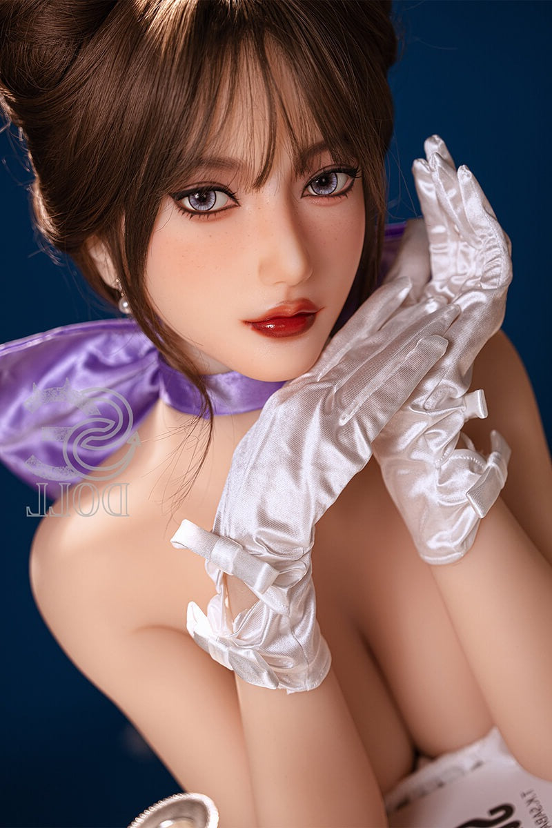 US In Stock - 161cm/5ft3 F-cup STPE Sex Doll SED303 Head #SE#126C