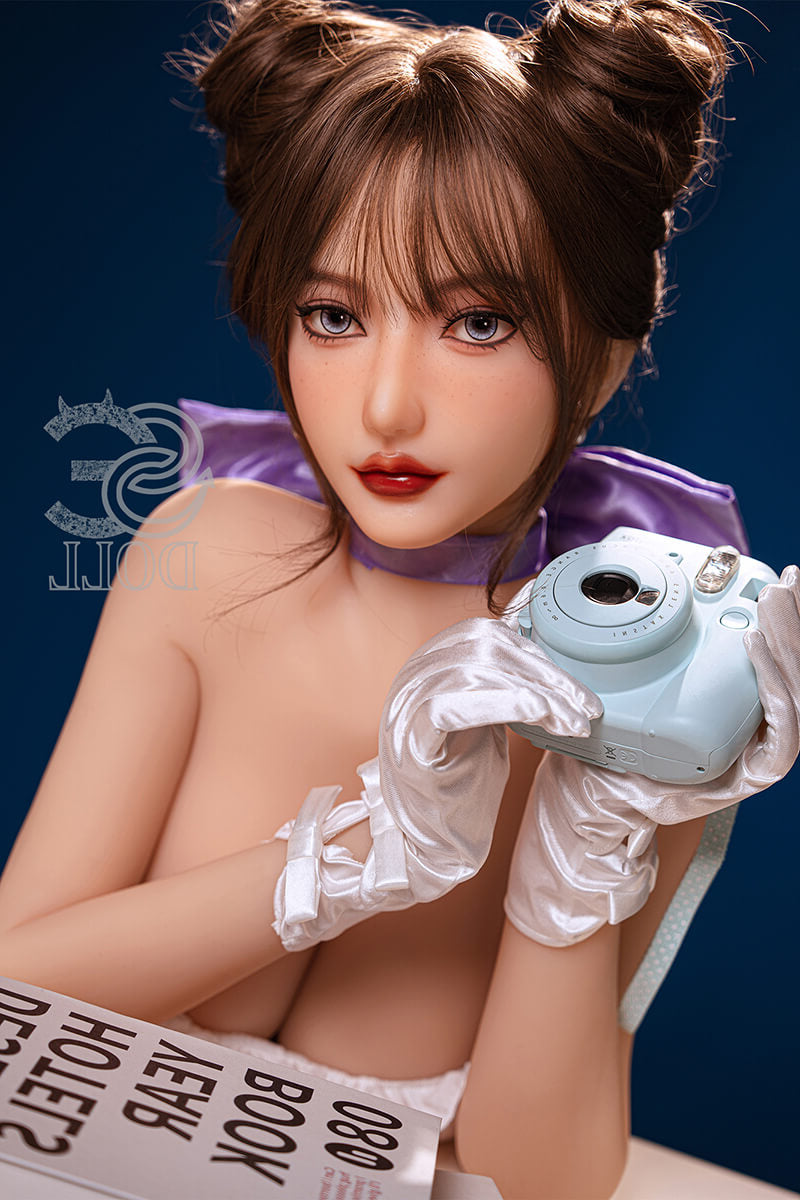 US In Stock - 161cm/5ft3 F-cup STPE Sex Doll SED303 Head #SE#126C