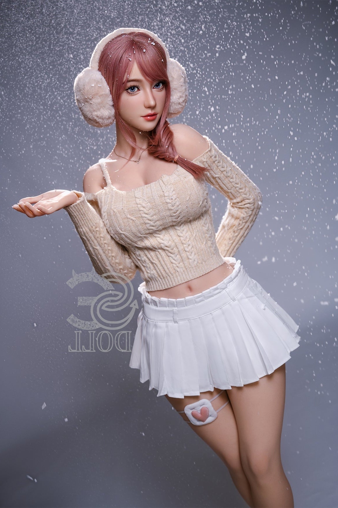 Us In Stock 165cm 5ft5 C Cup Full Silicone Sex Doll Ses003 Head 079sc Yuuka H - C-cup Torso