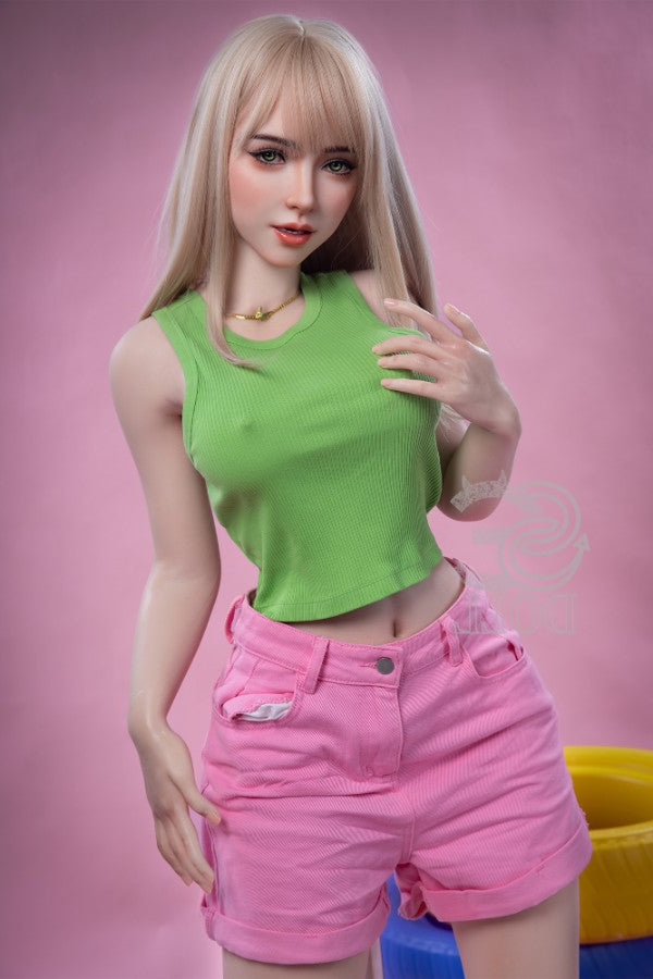 Us In Stock 161cm 5ft3 E Cup Full Silicone Sex Doll Ses005 Head 068so Annika A - E-cup Torso