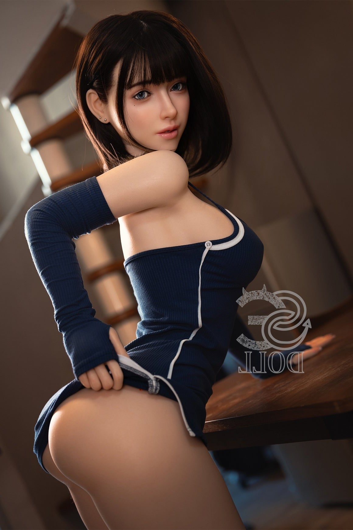 161cm/5ft3 E-cup Full Silicone Sex Doll SES016 Head#068S0 - Annika.G