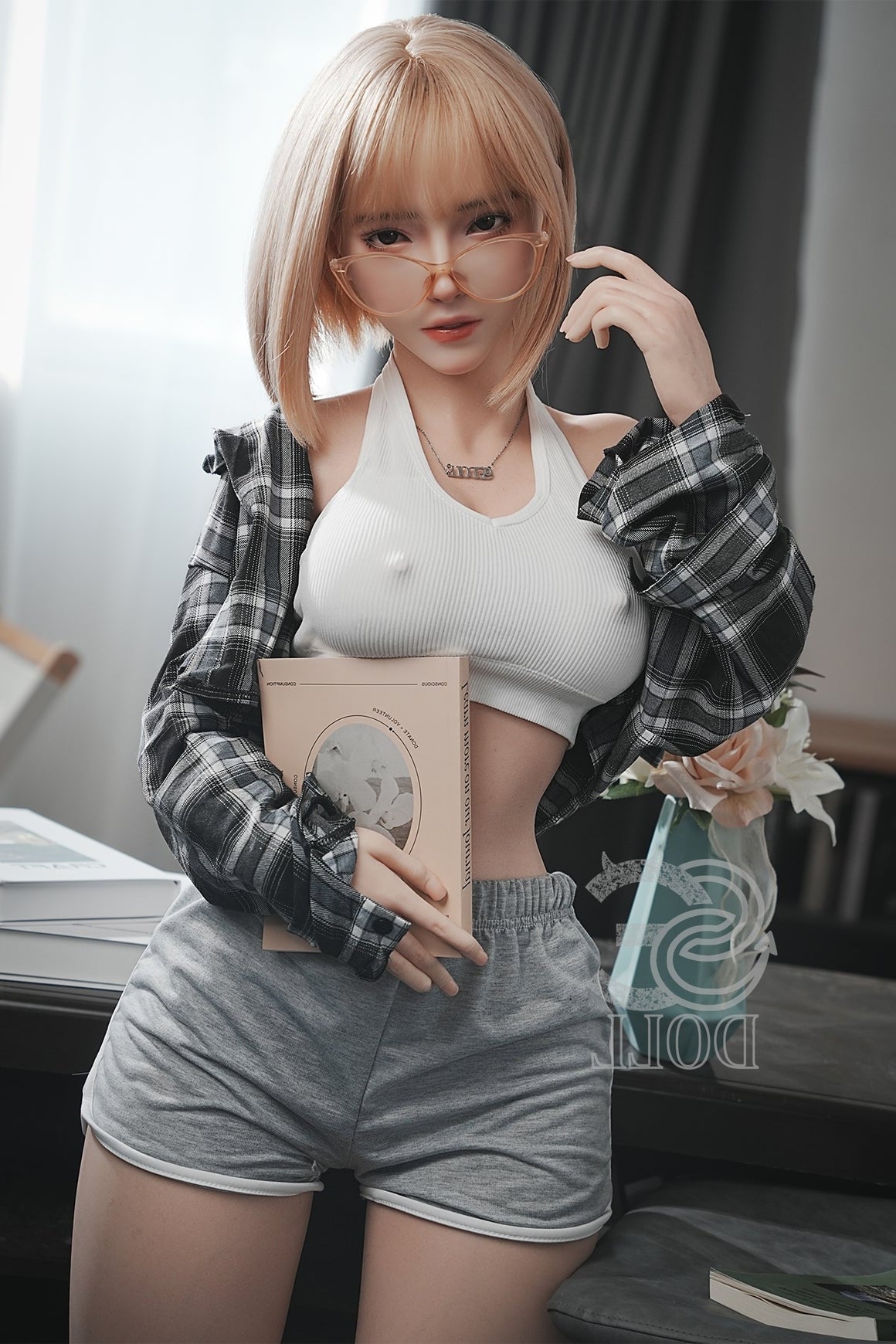161cm/5ft3 E-cup Full Silicone Sex Doll SES024 Head#130SC - Bridget.A Torso