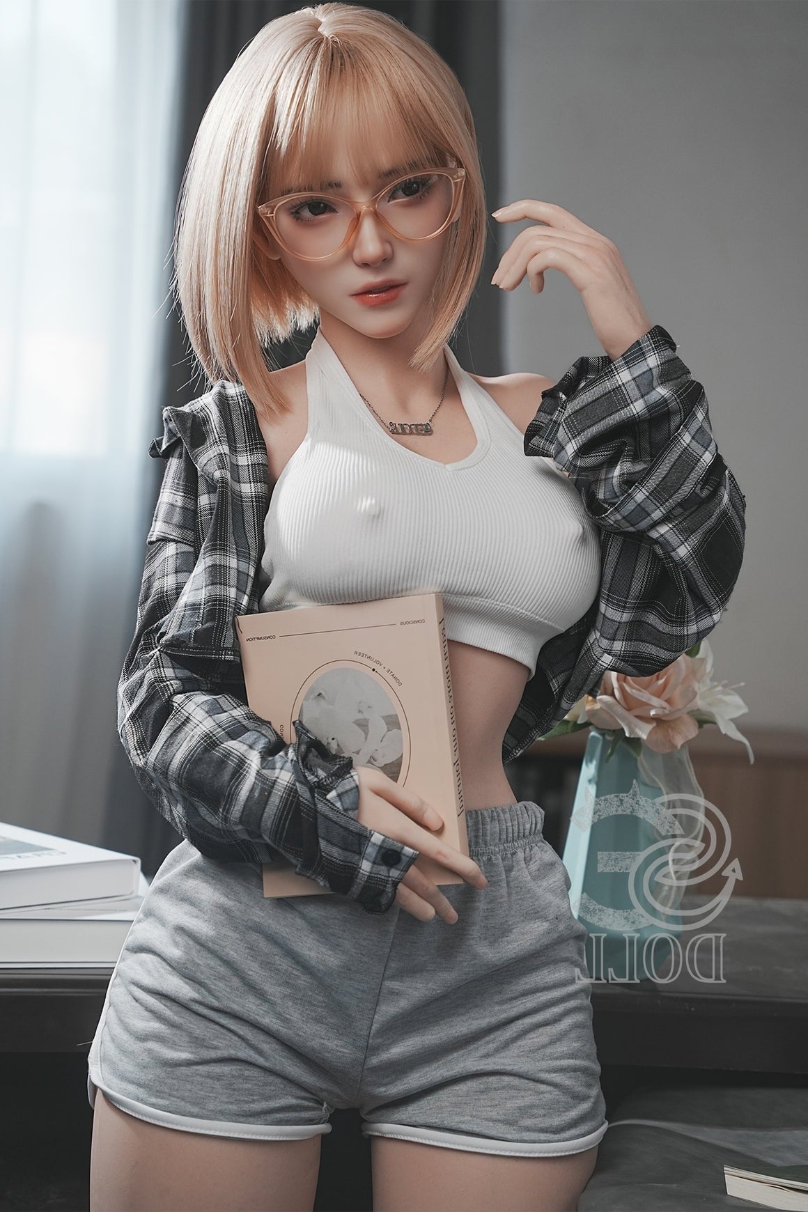 161cm/5ft3 E-cup Full Silicone Sex Doll SES024 Head#130SC - Bridget.A Torso