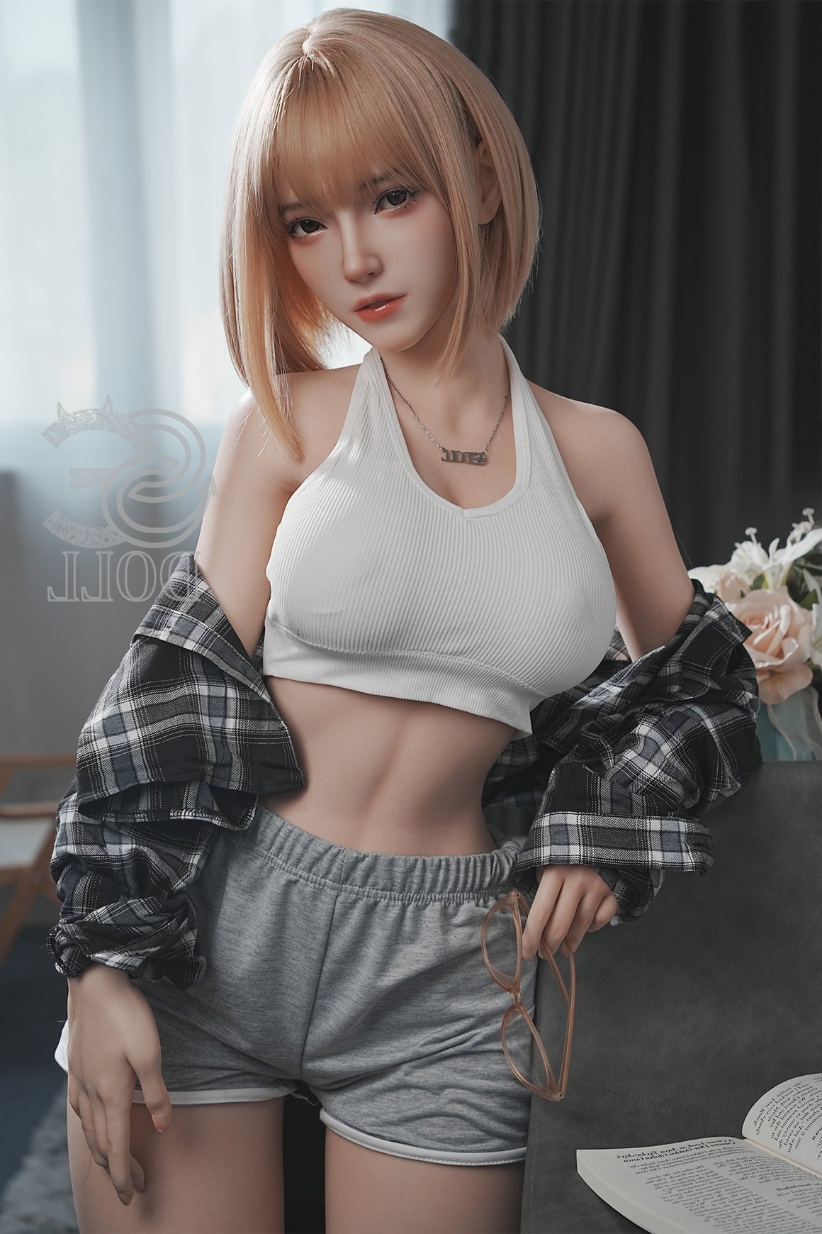 161cm/5ft3 E-cup Full Silicone Sex Doll SES024 Head#130SC - Bridget.A Torso