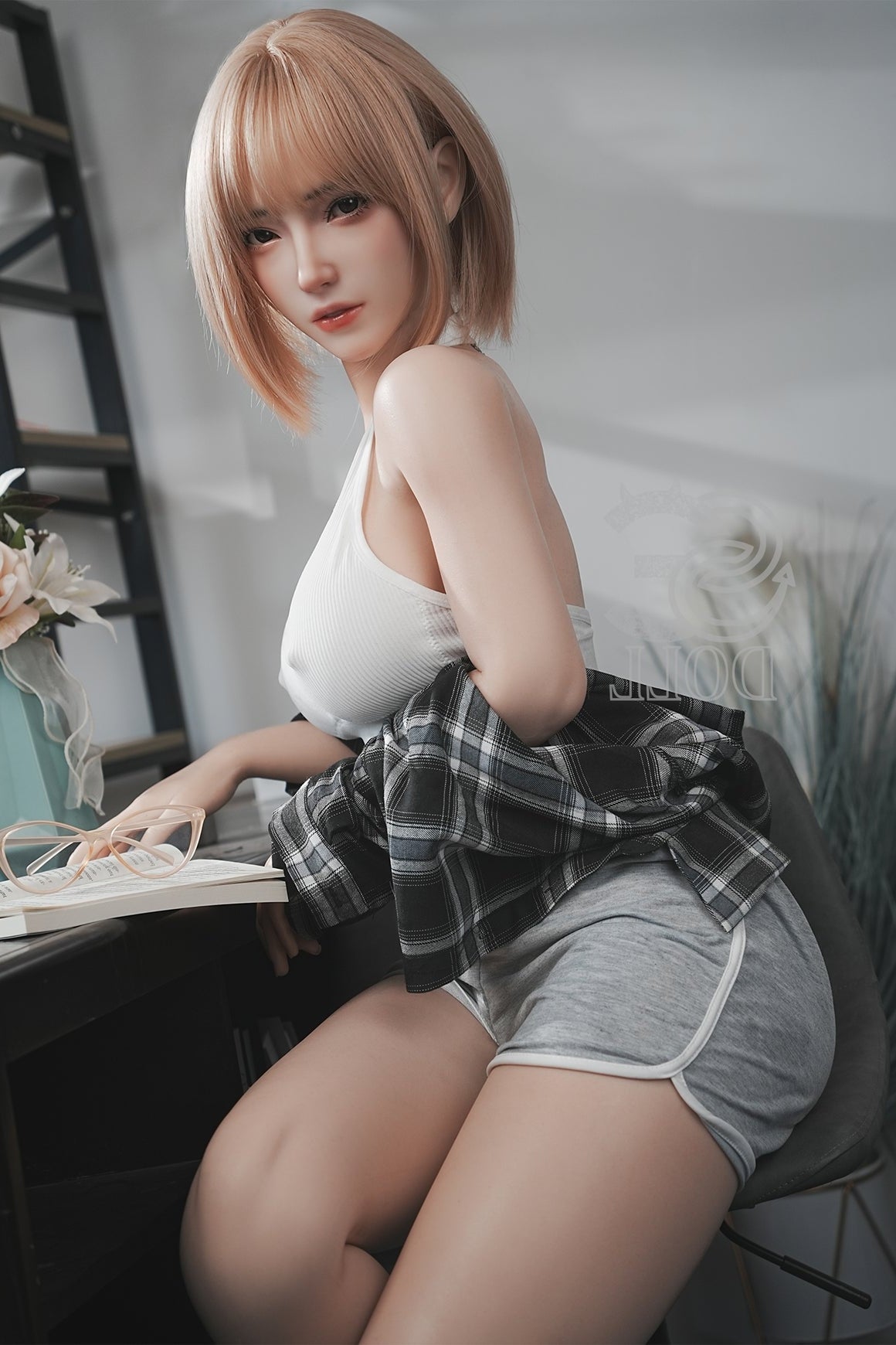 161cm/5ft3 E-cup Full Silicone Sex Doll SES024 Head#130SC - Bridget.A Torso