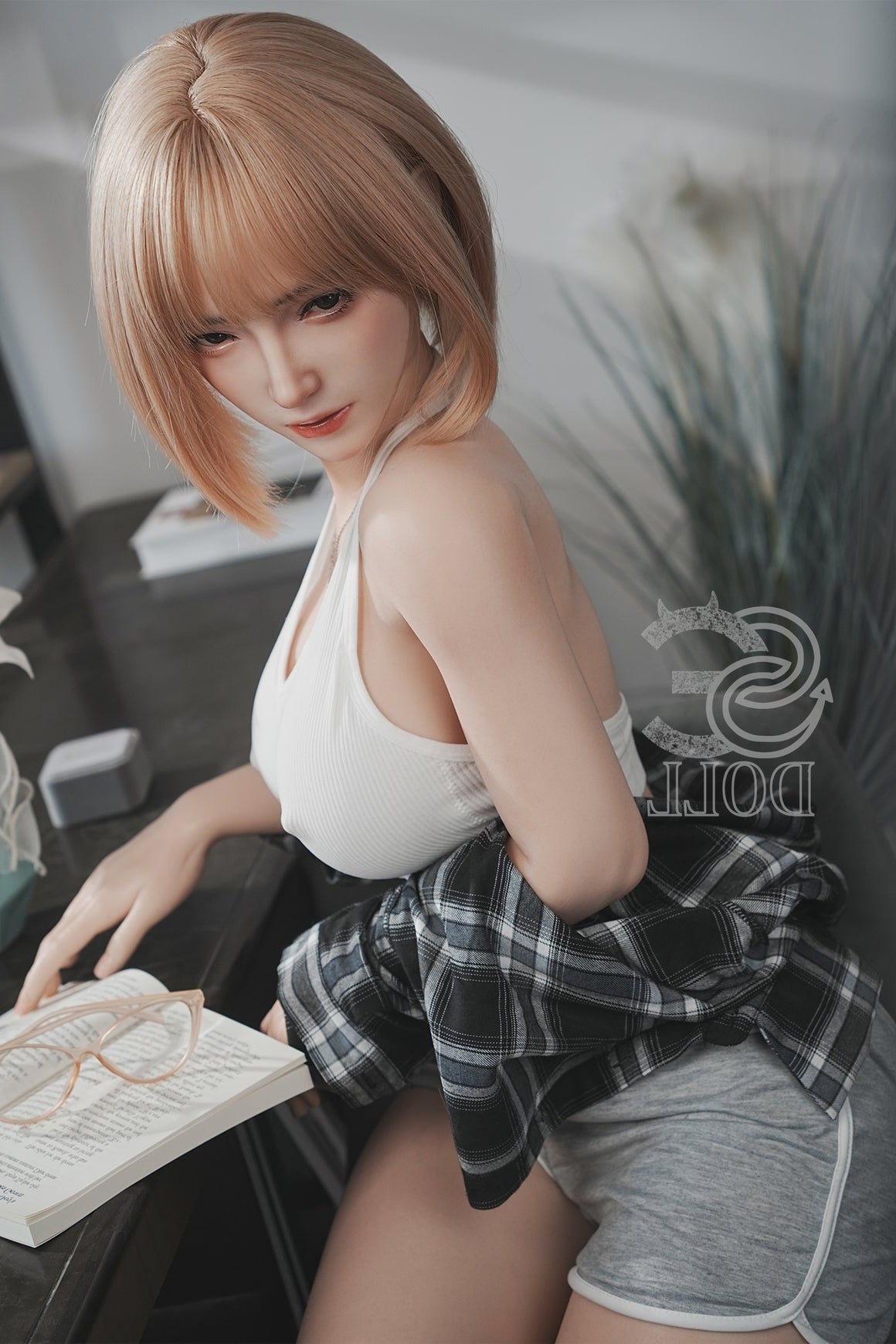 161cm/5ft3 E-cup Full Silicone Sex Doll SES024 Head#130SC - Bridget.A Torso