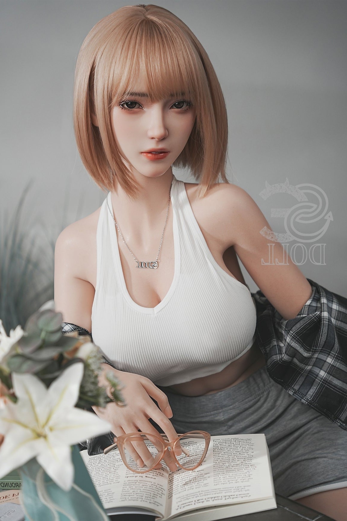 161cm/5ft3 E-cup Full Silicone Sex Doll SES024 Head#130SC - Bridget.A Torso