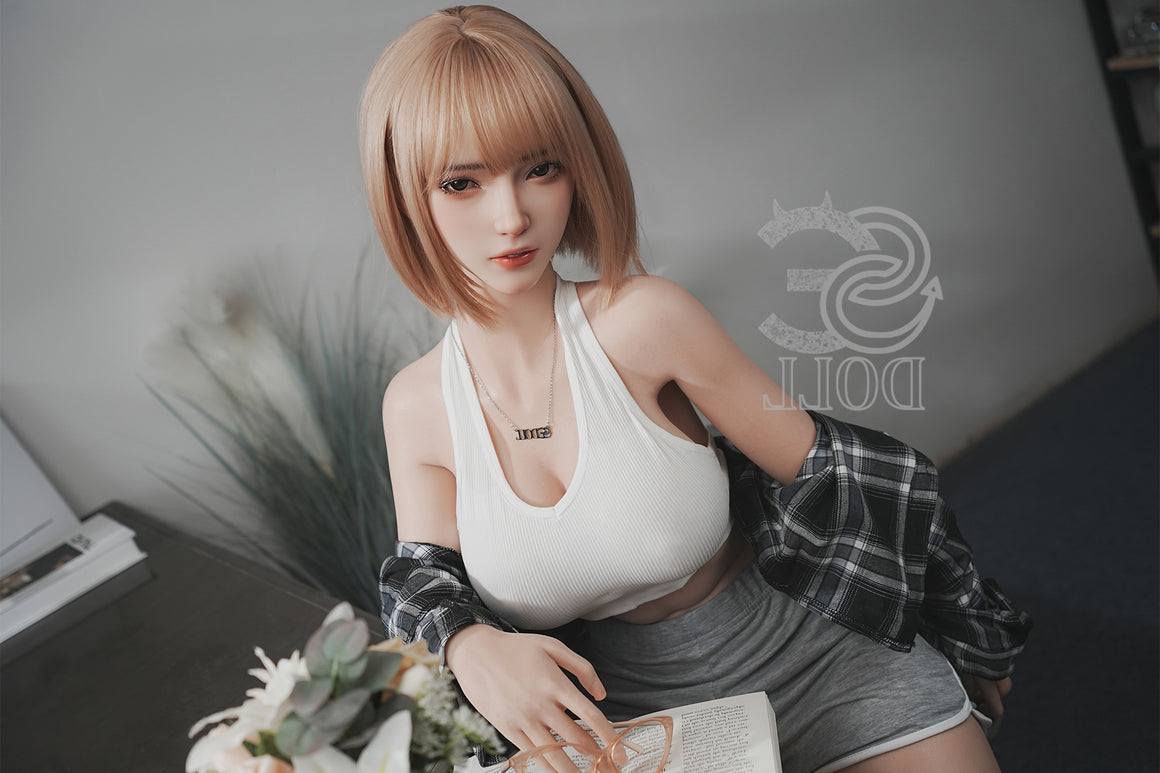 161cm/5ft3 E-cup Full Silicone Sex Doll SES024 Head#130SC - Bridget.A Torso