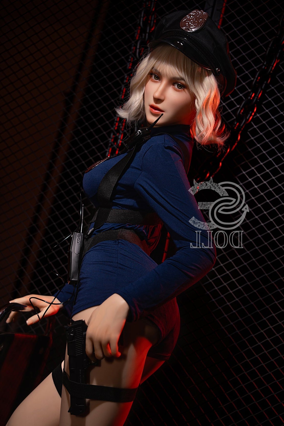 T165cm/5ft5 C-cup Real Skin Texture Silicone Sex Doll SES037 Head#135S Torso