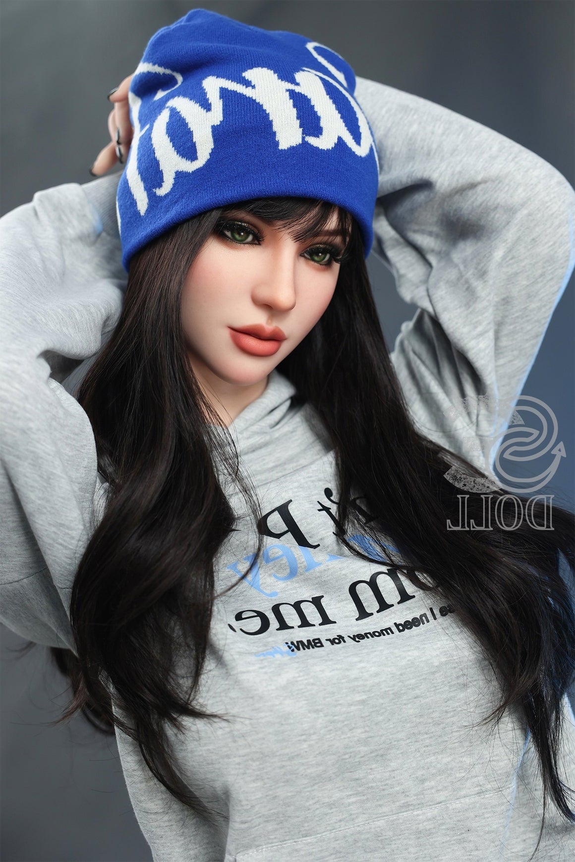 T167cm/5ft6 F-cup Real Skin Texture Silicone Sex Doll SES048 Head#136S Torso