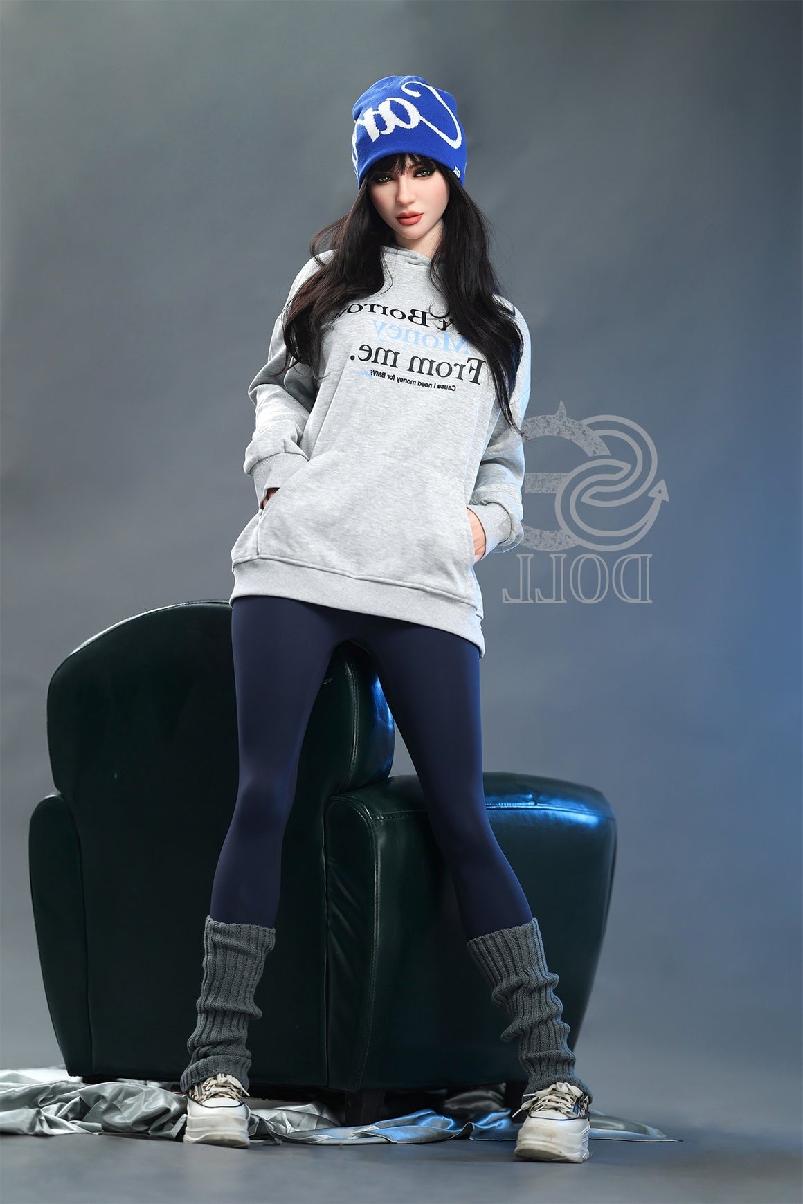 T167cm/5ft6 F-cup Real Skin Texture Silicone Sex Doll SES048 Head#136S Torso