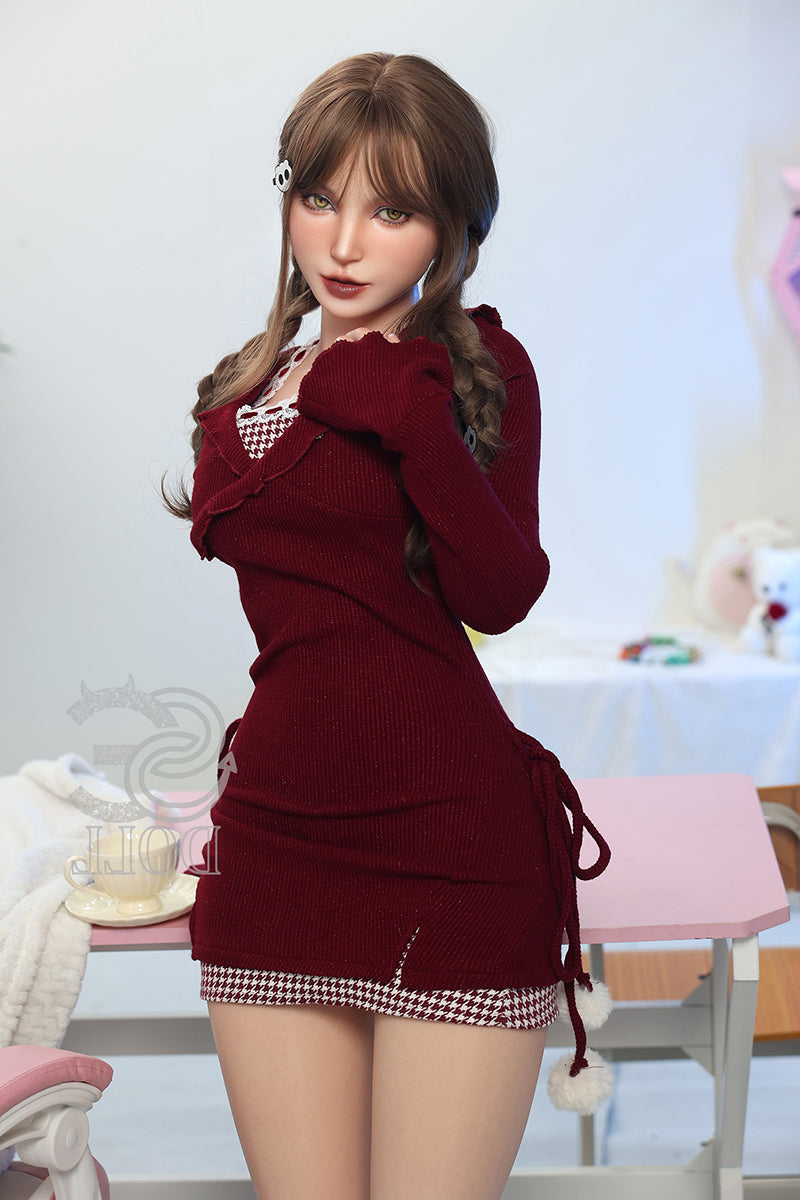 161cm/5ft3 E-cup Full Silicone Sex Doll SES053 Head#121SO - Winola.E
