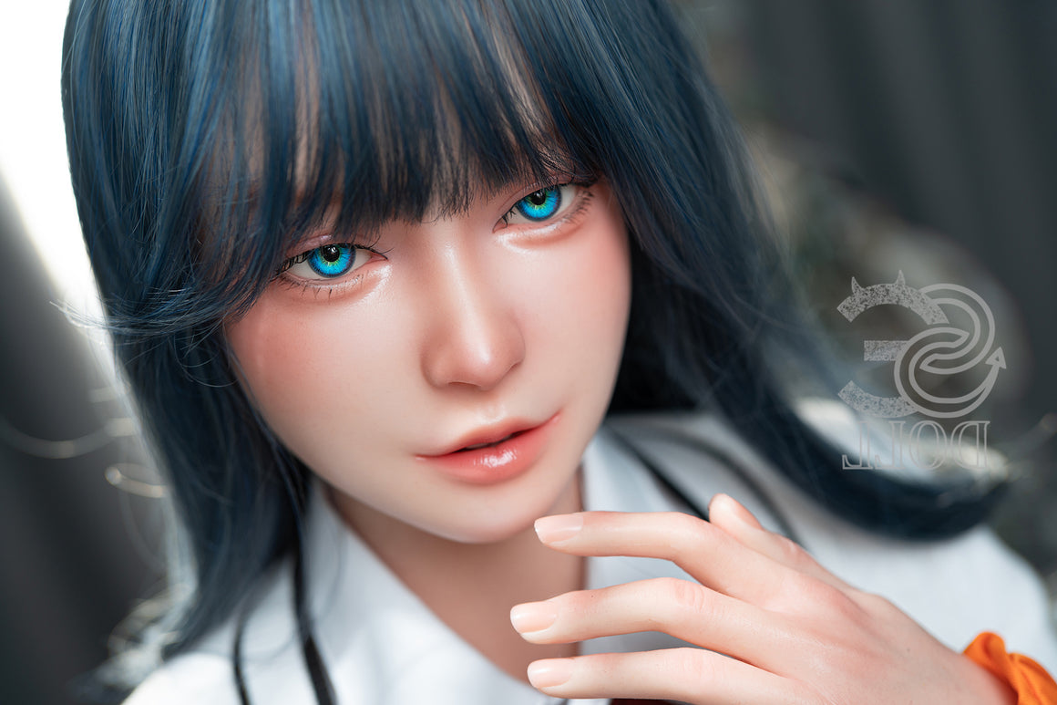 T160cm/5ft3 C-cup Real Skin Texture Silicone Sex Doll SES055 Head#138S Torso