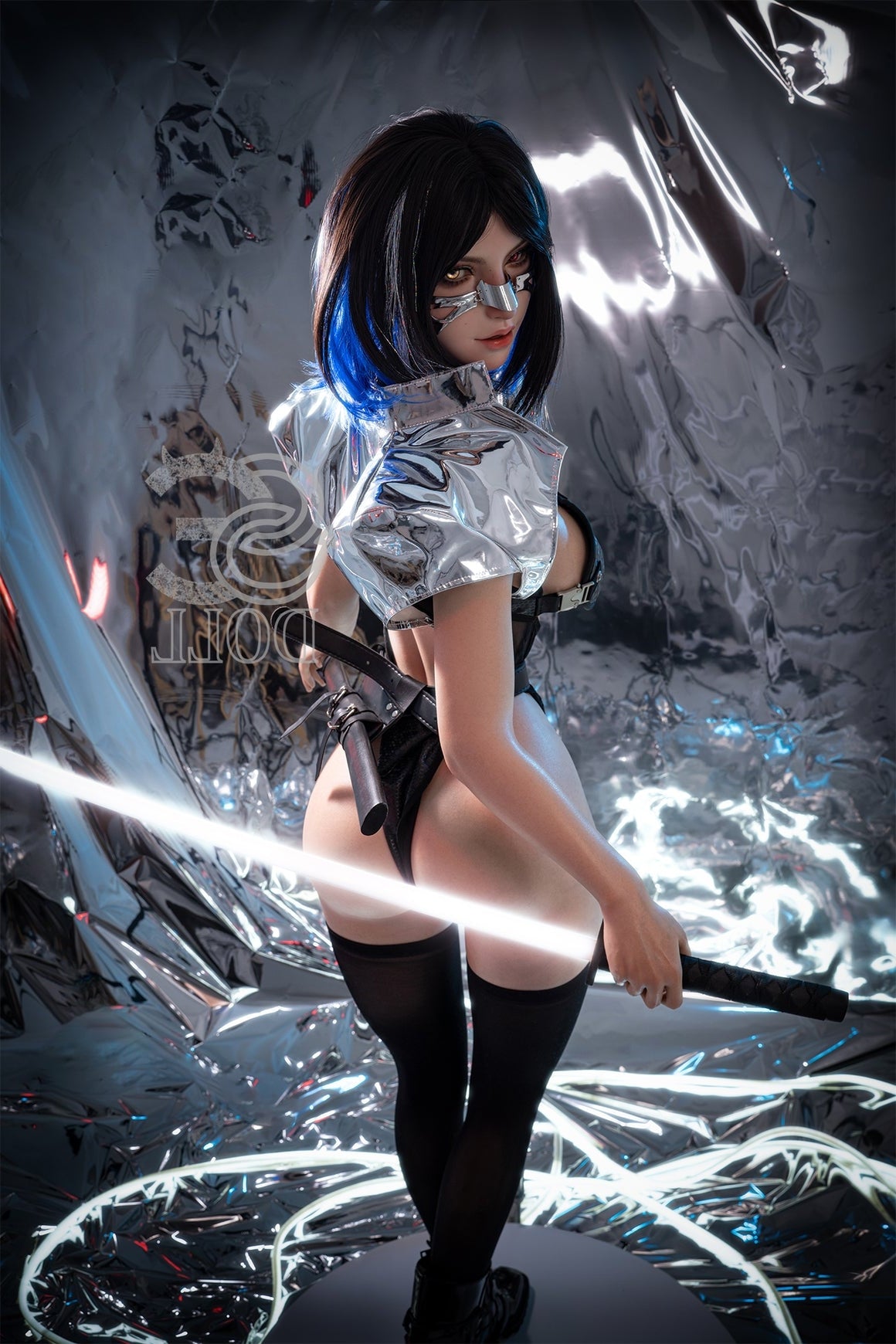 161cm/5ft3 E-cup Full Silicone Sex Doll SES059 Head#130SO - Bridget.E Torso